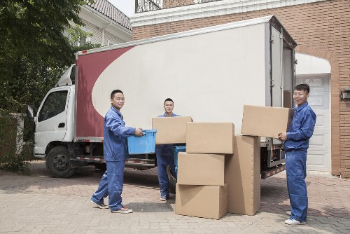 Man with van service assisting a local move in Norbiton