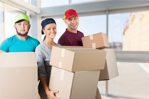 Van service helping with residential moving in Norbiton