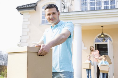 Family home relocation service in Norbiton with access and parking considerations