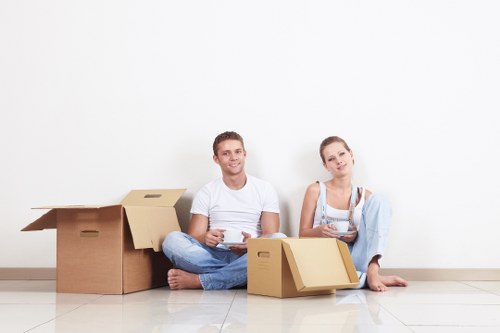 Vehicle and moving equipment for a man with van service