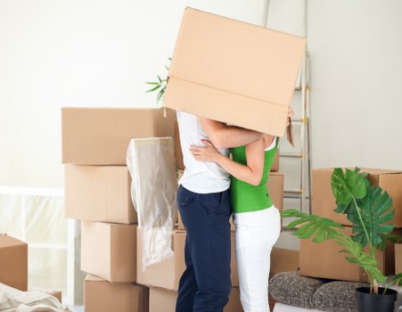 Careful transport of household items with a van removal service