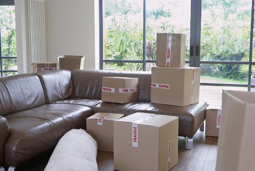Local removals crew handling a family home relocation