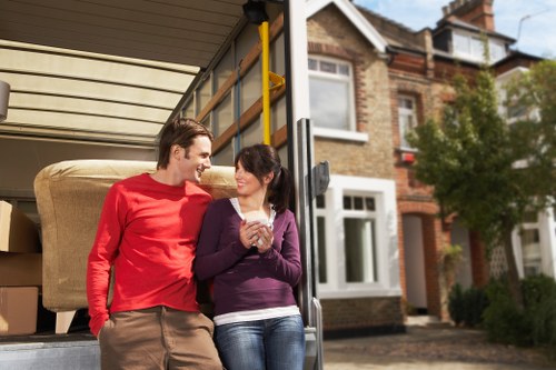 Careful handling of business furniture during a commercial relocation
