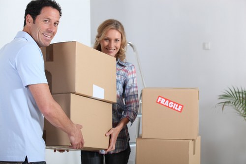 Local movers navigating access and parking in Norbiton