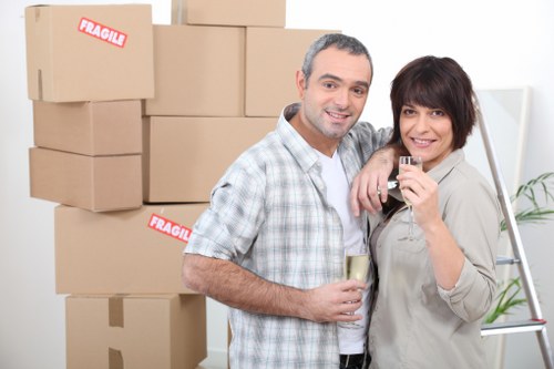 Professional removals support for a Norbiton house or flat move